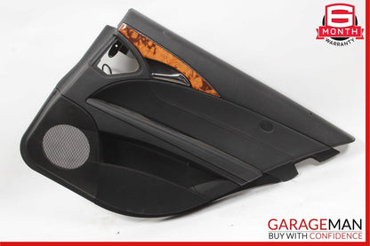 07-09 Mercedes W211 E350 Rear Right Interior Door Panel Trim Cover Anthracite