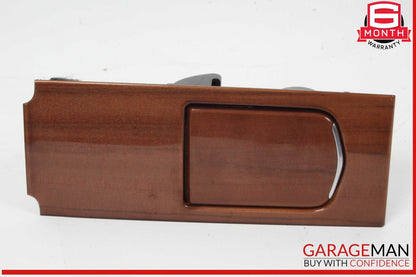 10-16 Porsche Panamera 970 Rear Ash Tray Ashtray Cup Holder Trim Wood OEM