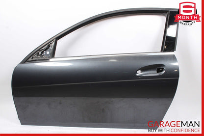 12-14 Mercedes W204 C350 Coupe Front Left Exterior Door Shell Tenorite Gray