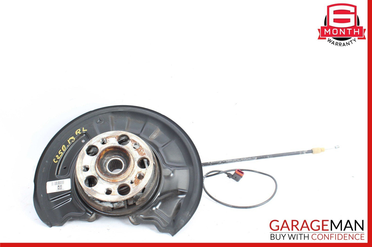 08-17 Mercedes W204 C250 C350 Rear Left Side Wheel Spindle Knuckle Hub Bearing