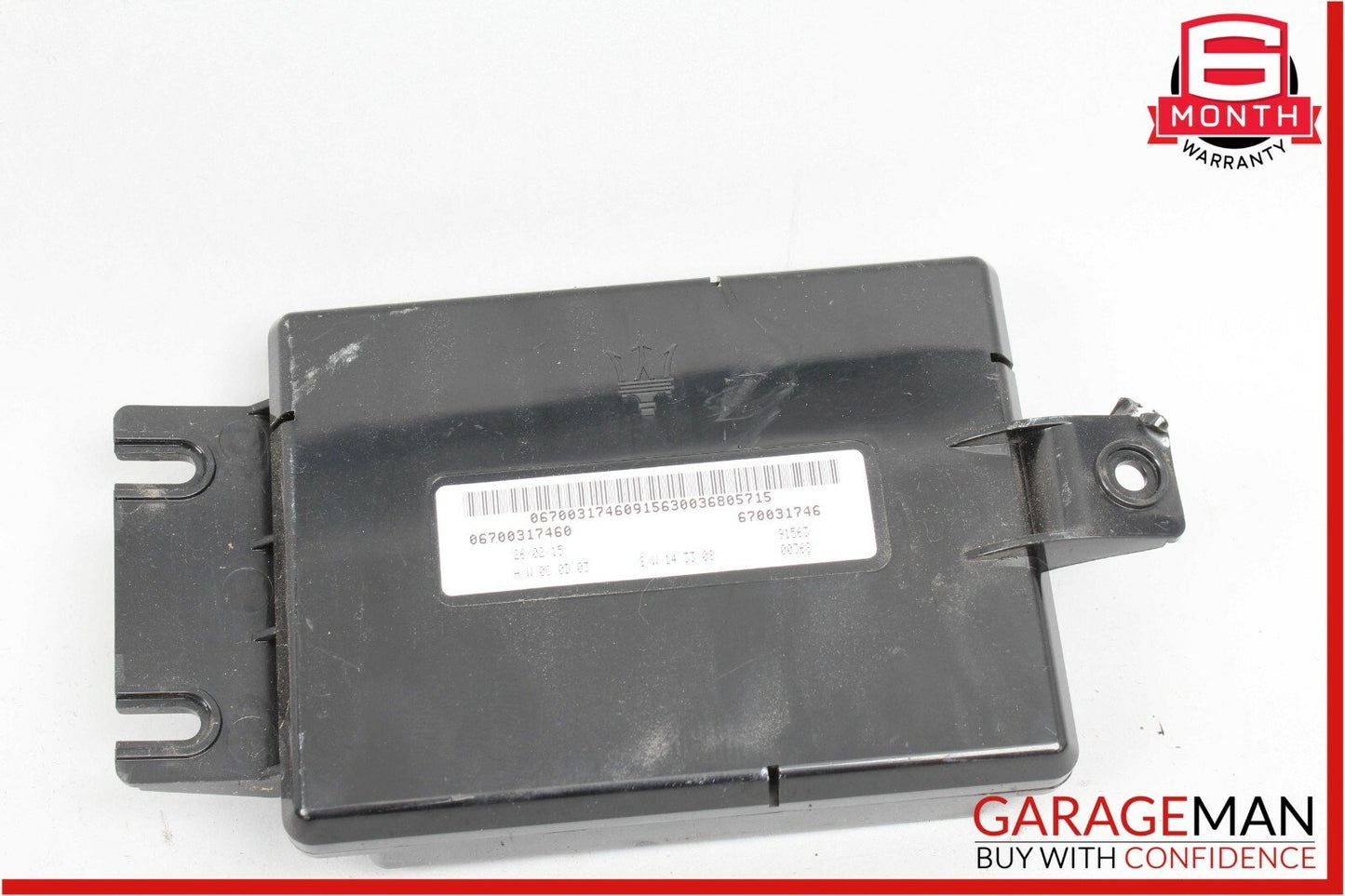 14-18 Maserati Quattroporte Chassis Control Module Unit 06700317460 OEM