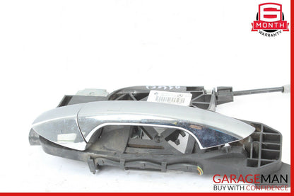 07-13 Mercedes W221 S550 Rear Left Side Exterior Door Handle Keyless Go Silver