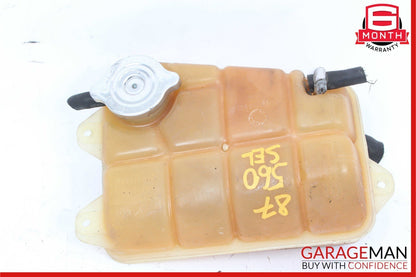 86-91 Mercedes W126 560SEL 420SEL Coolant Overflow Reservoir Expansion Tank OEM
