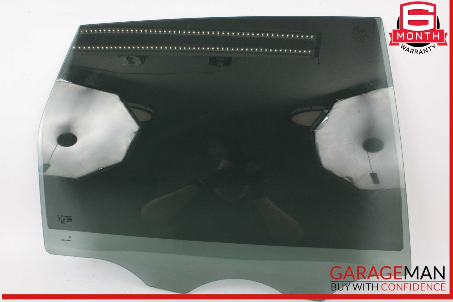 11-18 Porsche Cayenne 958 Rear Right Passenger Side Door Window Glass OEM