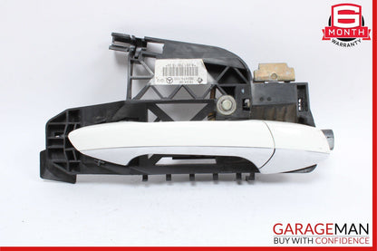 07-13 Mercedes W221 S550 S600 S63 AMG Rear Right Side Exterior Door Handle White