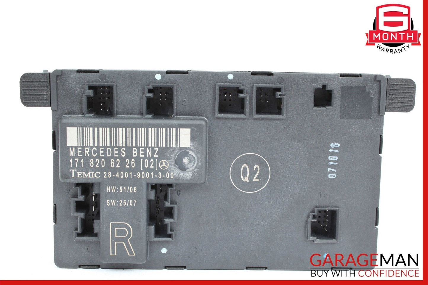 09-11 Mercede R171 SLK350 SLK55 AMG Right Side Door Control Module OEM