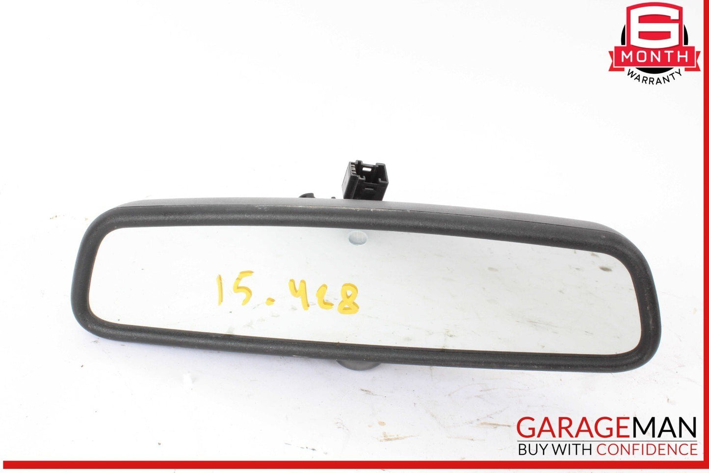 14-16 BMW 428i 435i Front Upper Overhead Interior Rear View Mirror Black OEM