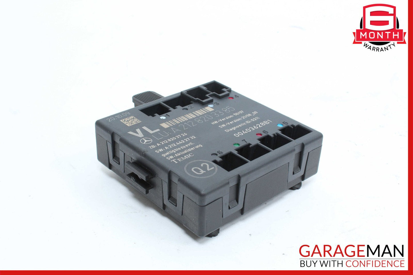 08-18 Mercedes W212 E350 SLK350 E400 Front Left Side Door Control Module OEM
