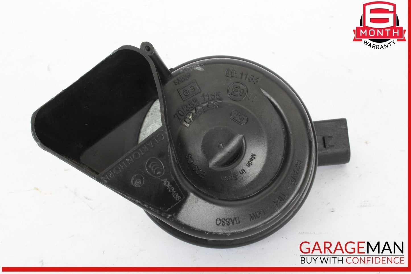 08-17 Audi S5 Right Side Horn Low Tone Frequency 8K0951221 OEM