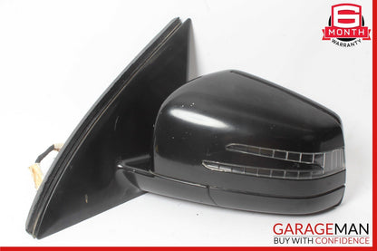 11-13 Mercedes W251 R350 Front Left Side Mirror Door Rear View Black