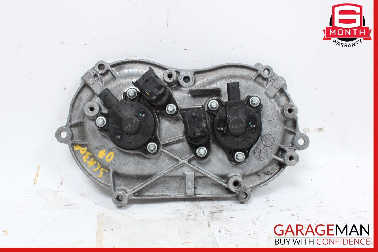 05-13 Mercedes R171 SLK300 Front Left Side Engine Timing Chain Cover Plate OEM