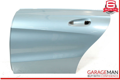 14-19 Mercedes W117 CLA250 CLA45 Rear Left Side Exterior Door Shell Panel OEM