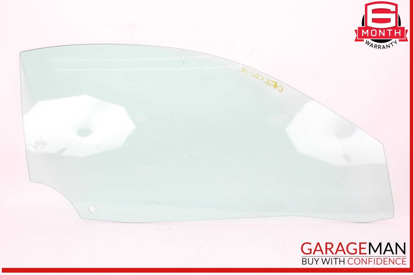 03-12 Mercedes R230 SL500 SL550 Front Right Passenger Side Door Window Glass OEM