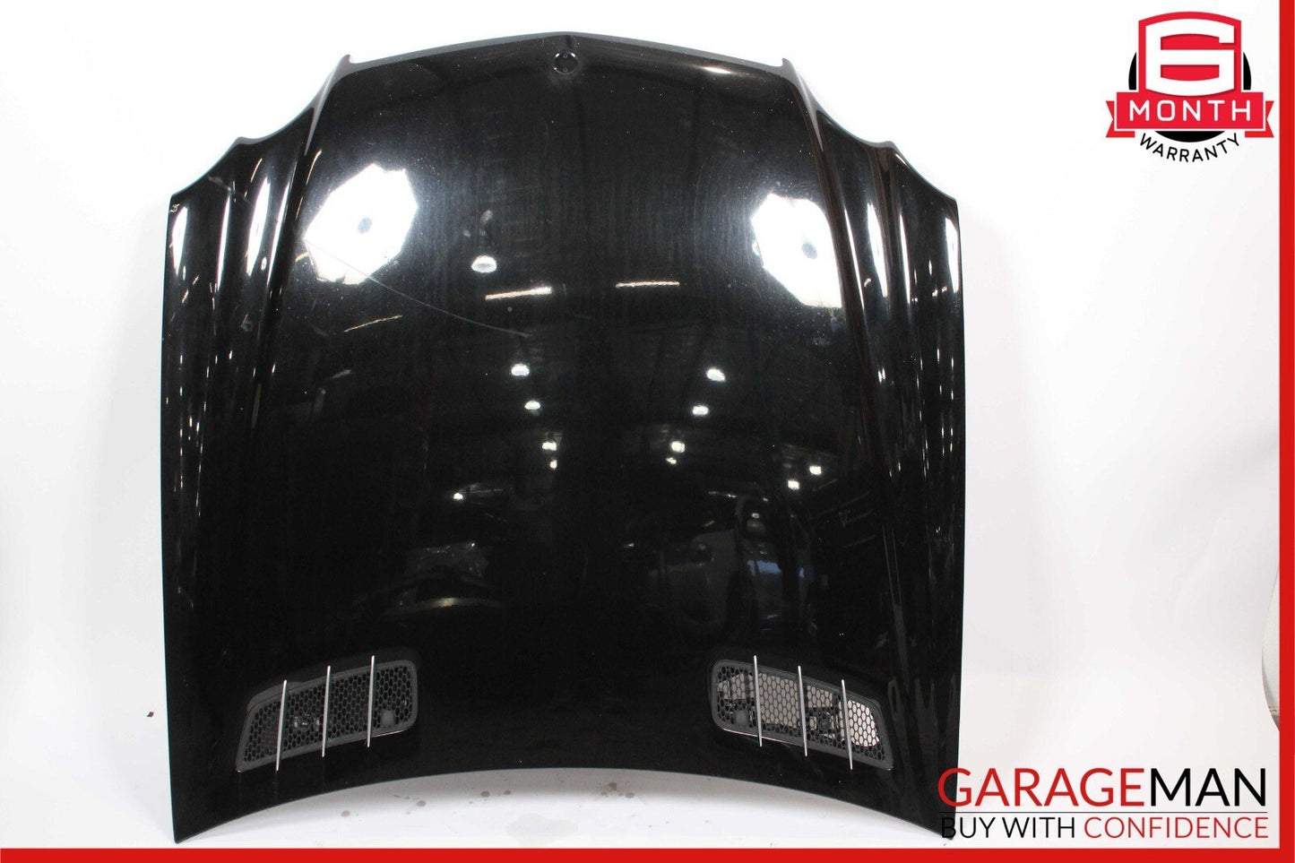 03-08 Mercedes R230 SL500 SL600 Front Hood Bonnet Cover Panel Assembly Black OEM