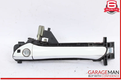 00-06 Mercedes W220 S430 Front Left Driver Side Exterior Door Handle White OEM