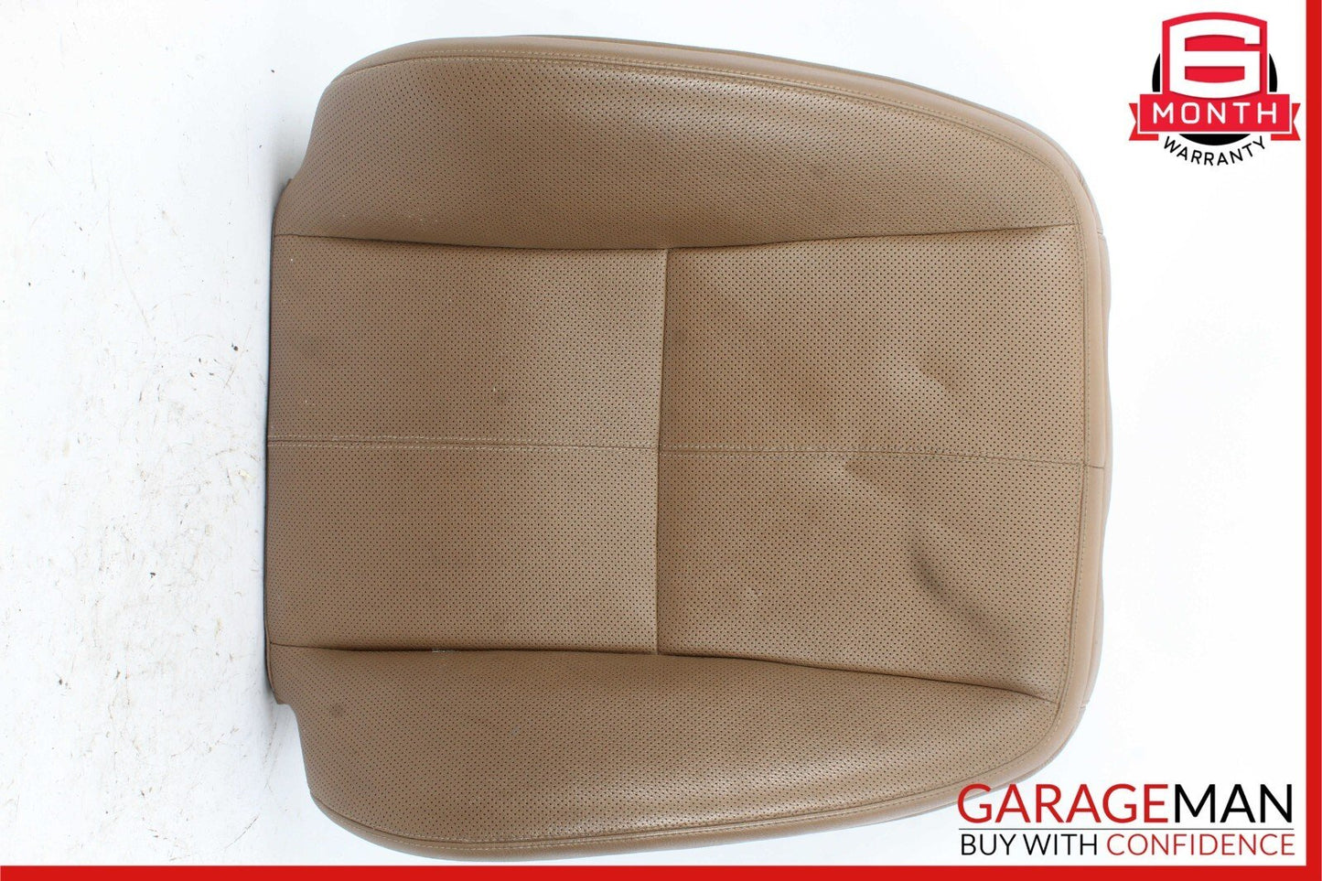 07-09 Mercedes W221 S450 S550 Front Right or Left Top Upper Seat Cushion Brown