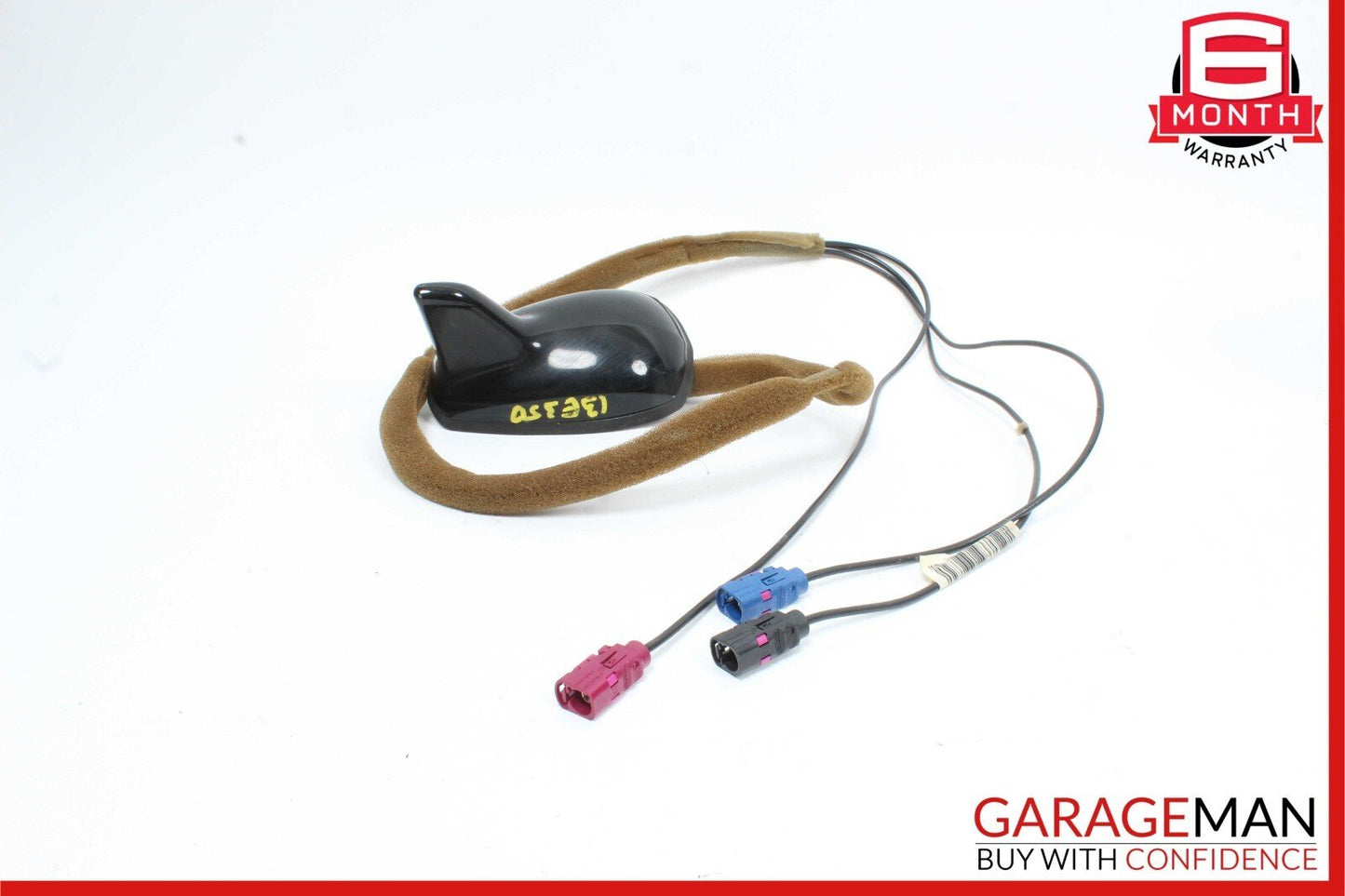 10-15 Mercedes W212 E350 C250 Coupe Shark Fin Radio Antenna Black OEM