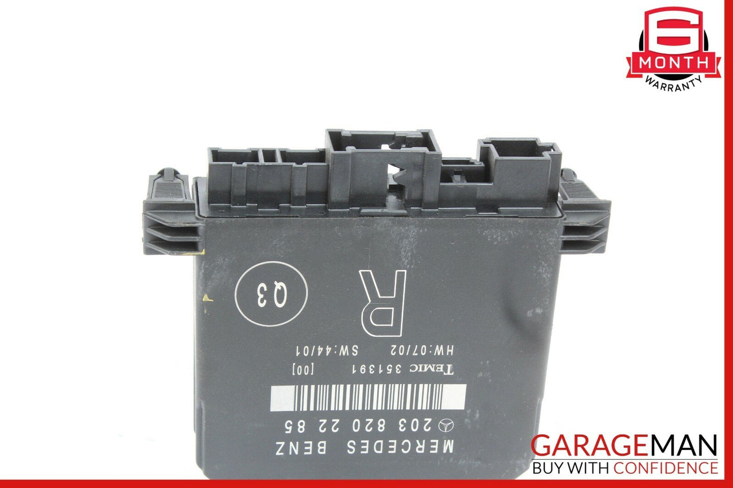 01-07 Mercedes W203 C55 AMG C230 Rear Right Side Door Control Module Unit OEM