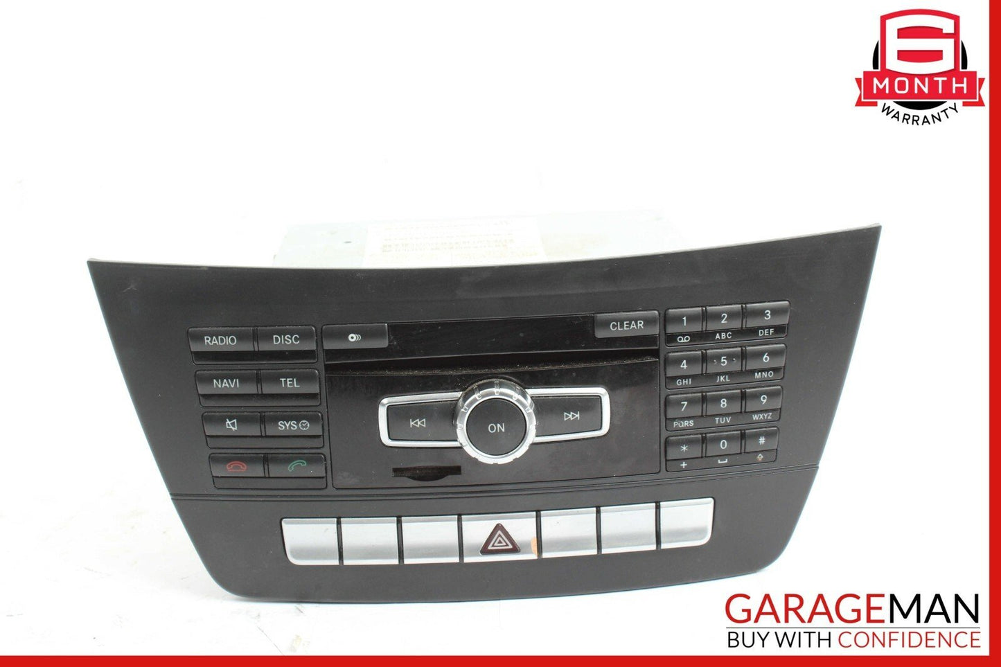 12-14 Mercedes W204 C250 C350 Stereo Radio AM FM Receiver Command Head Unit OEM