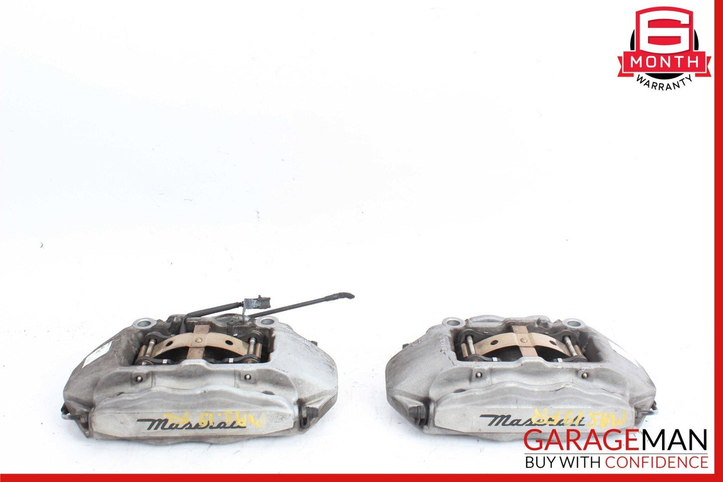 14-19 Maserati Ghibli M157 Front Right & Left Brembo Brake Calipers Set of 2 Pc