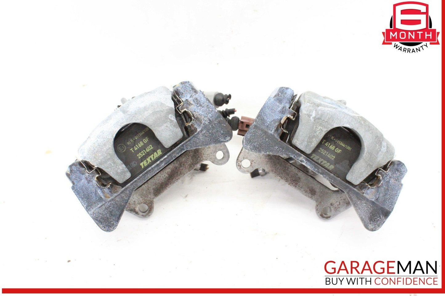 12-17 Audi A6 A7 Rear Left & Right Side Brake Calipers Set of 2 Pc OEM