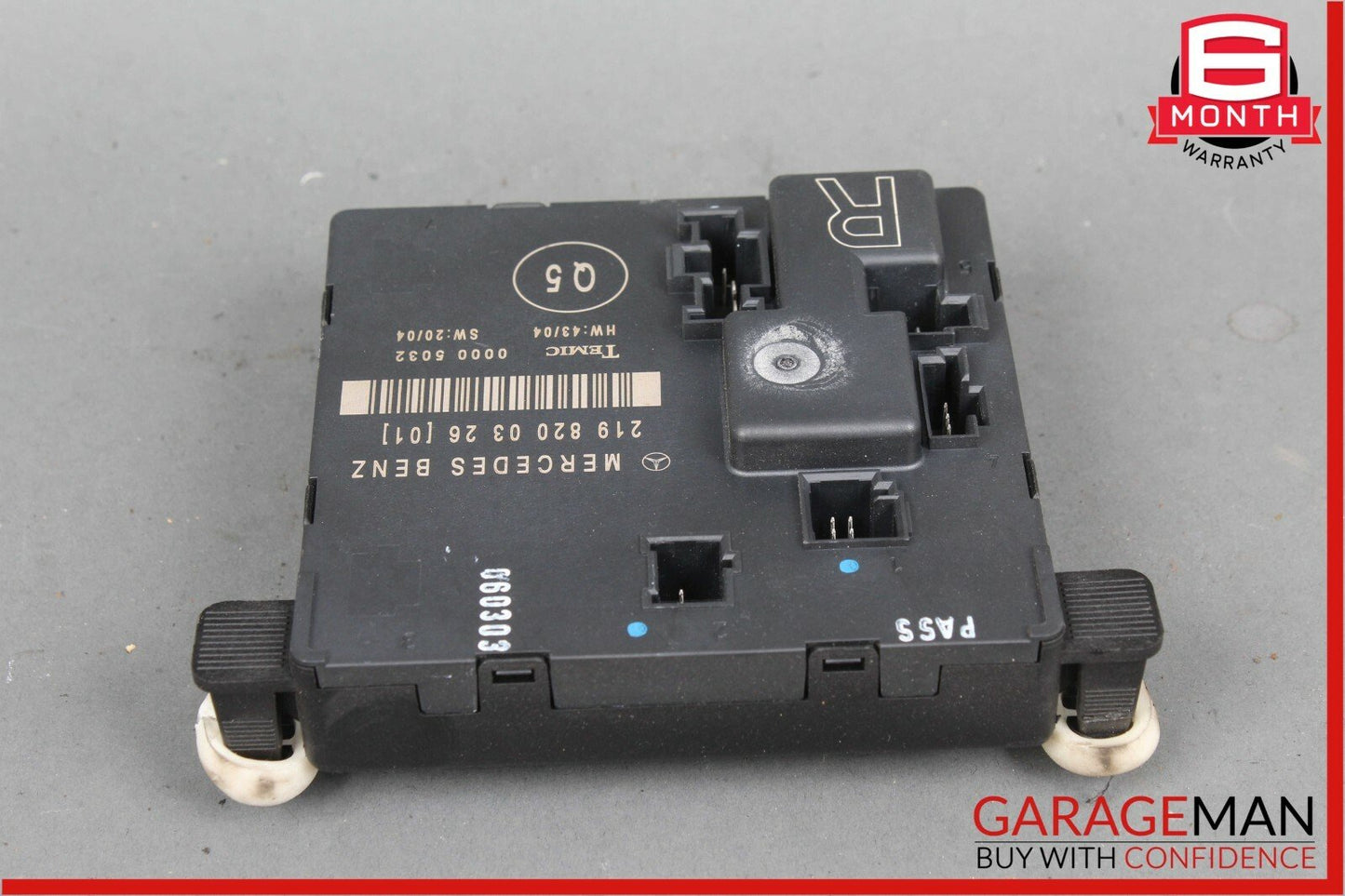 06-11 Mercedes W219 CLS55 Rear Right Door Control Module 2198200326 OEM