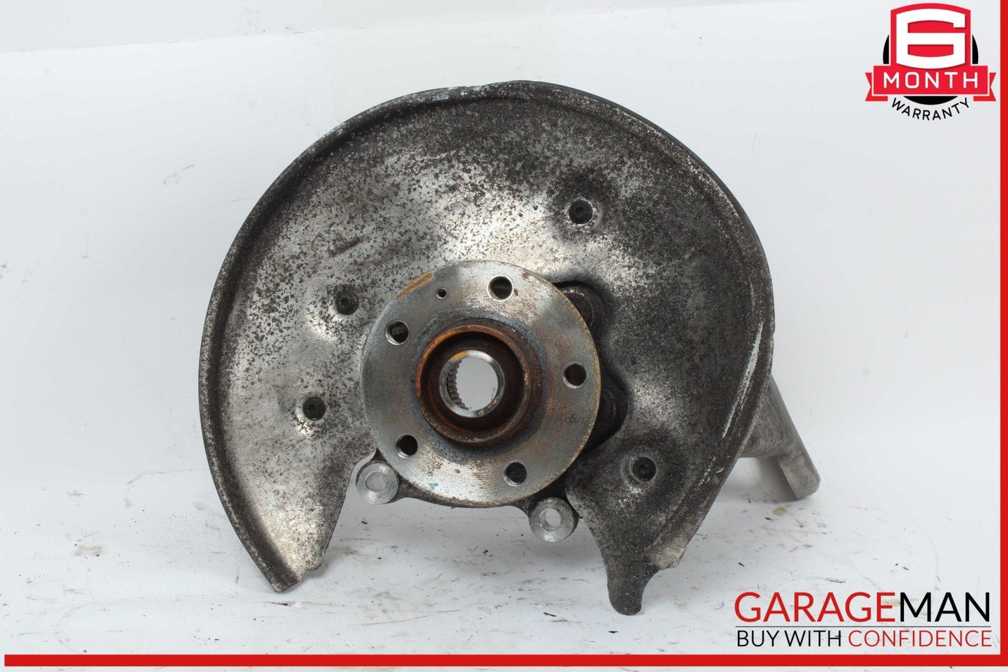 09-18 Audi S4 A6 Rear Left Driver Side Spindle Knuckle Wheel Hub 8K0505431AR OEM