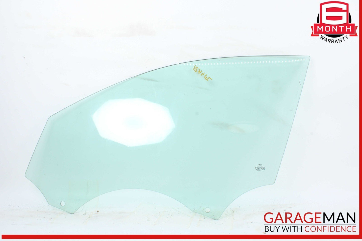 09-16 Audi A4 S4 Front Left Driver Side Door Window Glass OEM