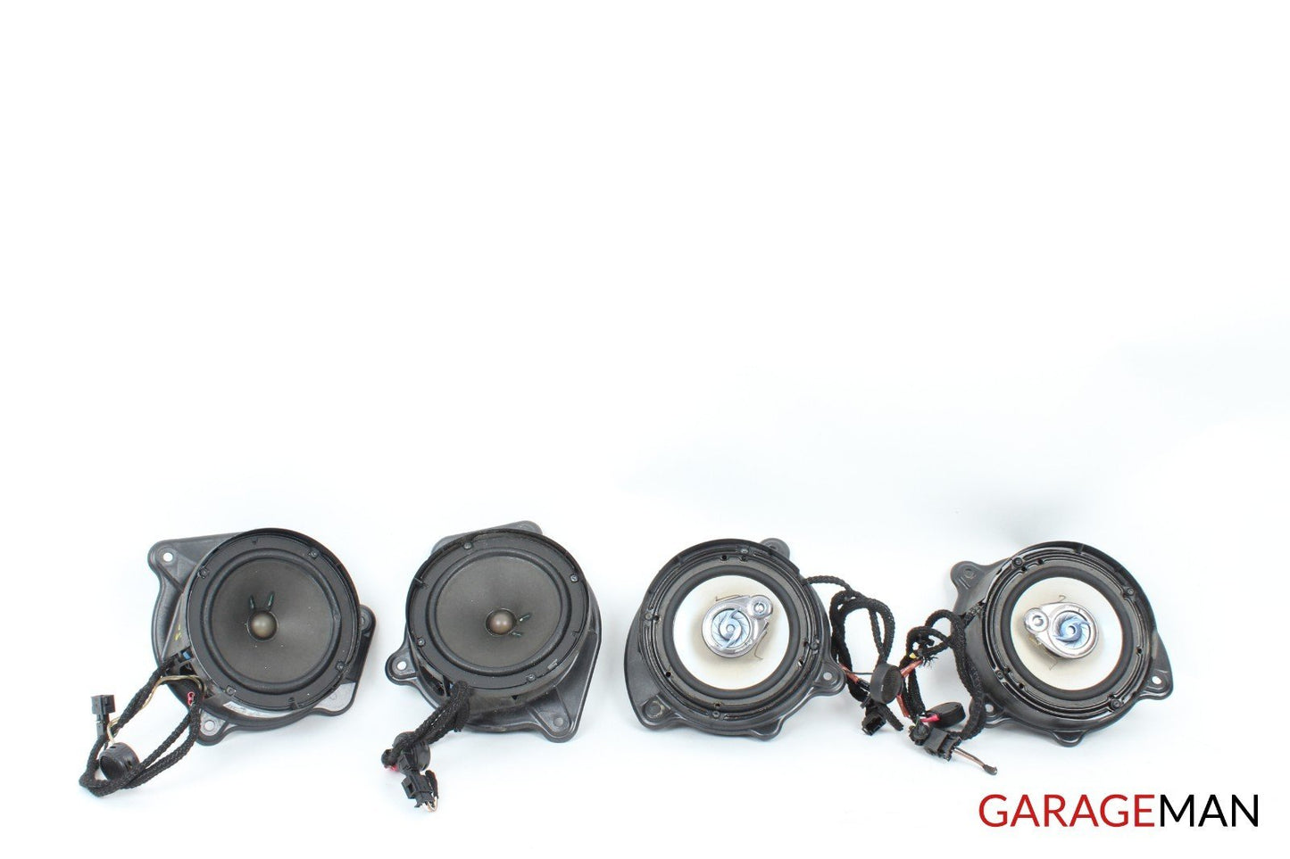 00-06 MERCEDES W220 S55 AMG FRONT AND REAR DOOR SOUND SPEAKERS SET A117 OEM