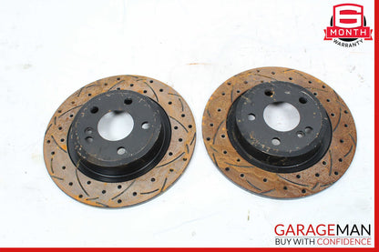 14-18 Mercedes W117 CLA250 Rear Left & Right Brake Rotors Disk Set of 2 OEM