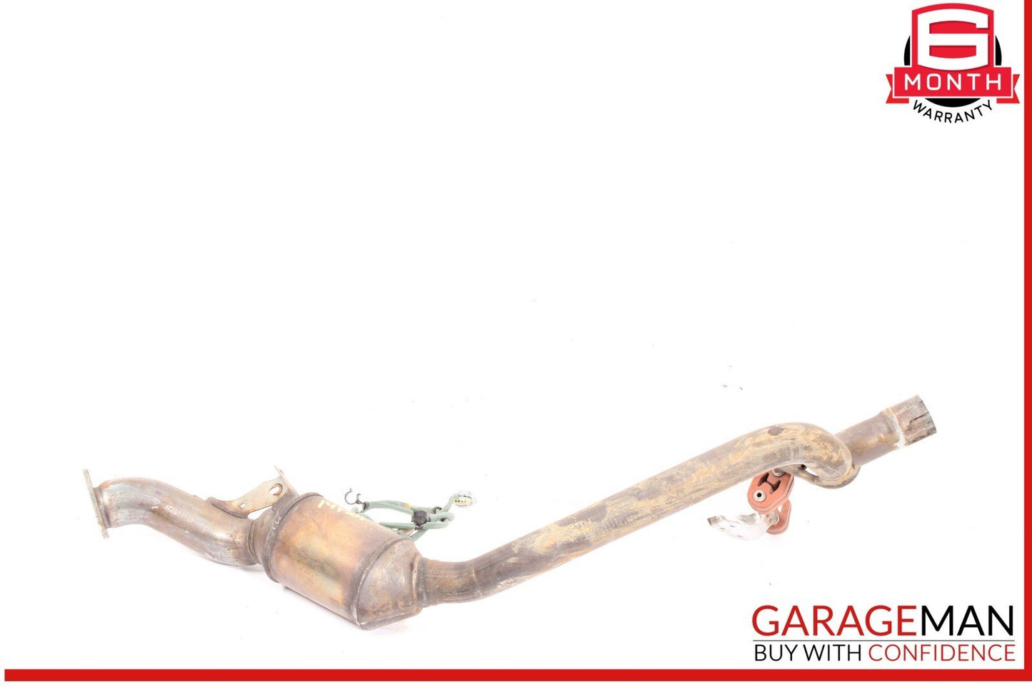 12-16 Porsche Panamera 970 E-Hybrid Left Exhaust Downpipe 97011334916 OEM