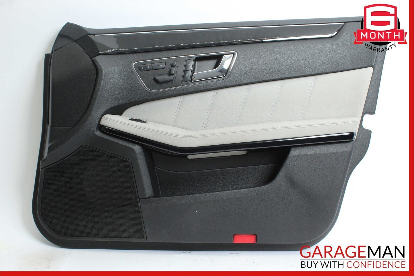 10-13 Mercedes W212 E350 E550 Front Right Side Interior Door Panel Cover Grey