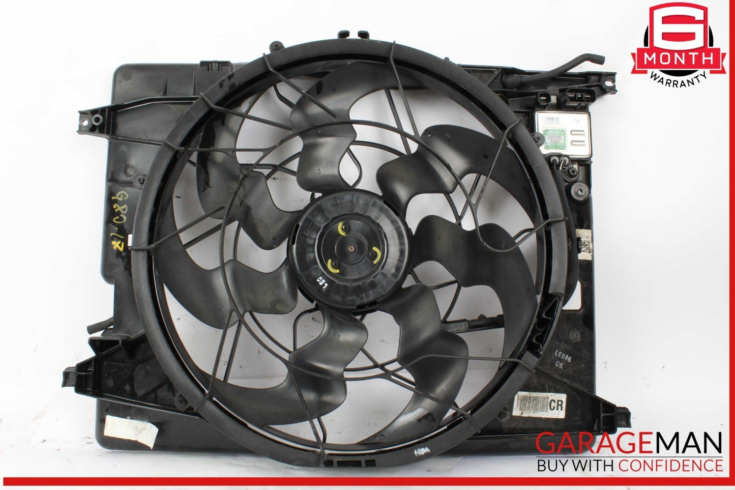 15-17 Hyundai Genesis G80 Engine Cooling Fan Motor Assembly