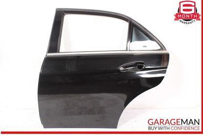 10-16 Mercedes W212 E350 Sedan Rear Left Driver Side Door Shell Assembly OEM