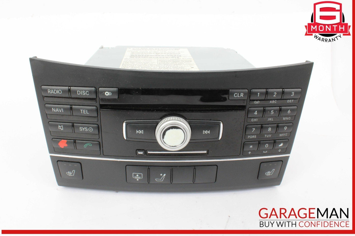 10-11 Mercedes W212 E550 E350 Radio Comand Comand Head Unit CD Changer Player