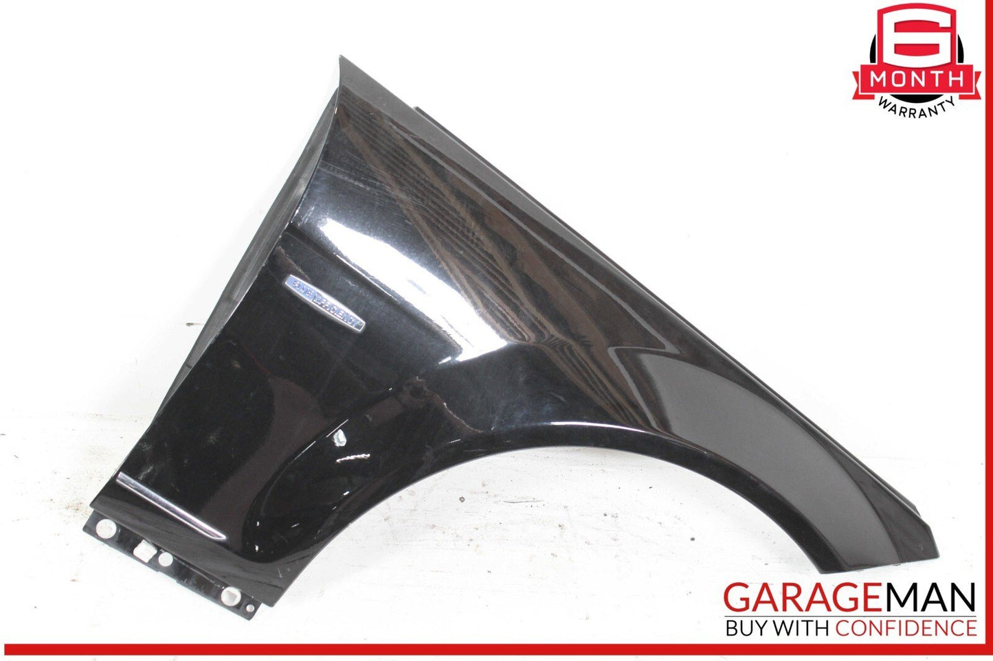 08-14 Mercedes W204 C250 C350 Front Right Side Wing Fender Panel Black OEM