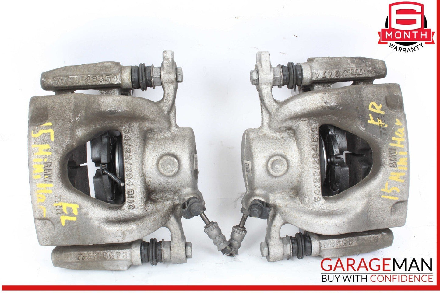 14-21 Mini Cooper Front Left & Front Right Brake Caliper Set of 2 OEM