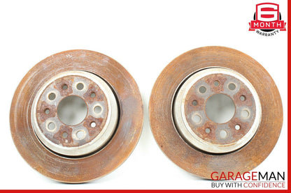 14-17 Maserati Ghibli Rear Left & Right Side Brake Rotor Disc Set of 2 Pc OEM