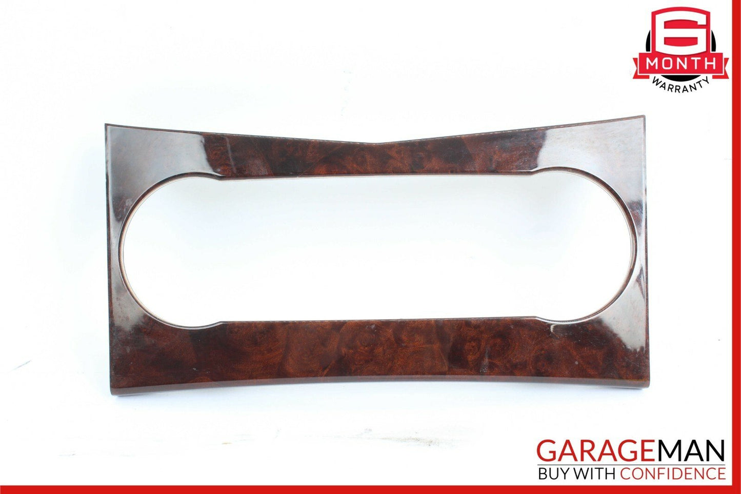08-14 Mercedes W204 C300 AC A/C Climate Control Switch Trim Cover Bezel Wood