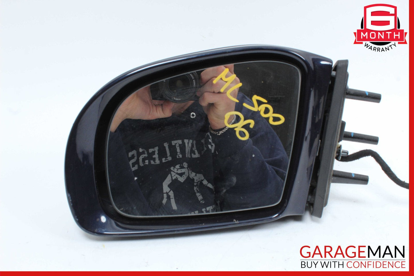 06-08 Mercedes W164 ML500 Front Left Side Mirror Door Rear View OEM