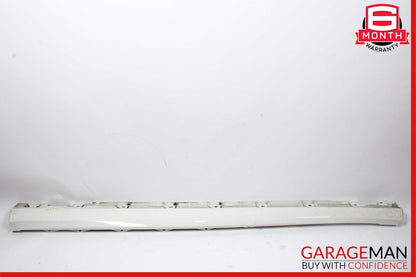 06-13 Mercedes W251 R350 Left Side Rocker Skirt Molding Panel Calcite White