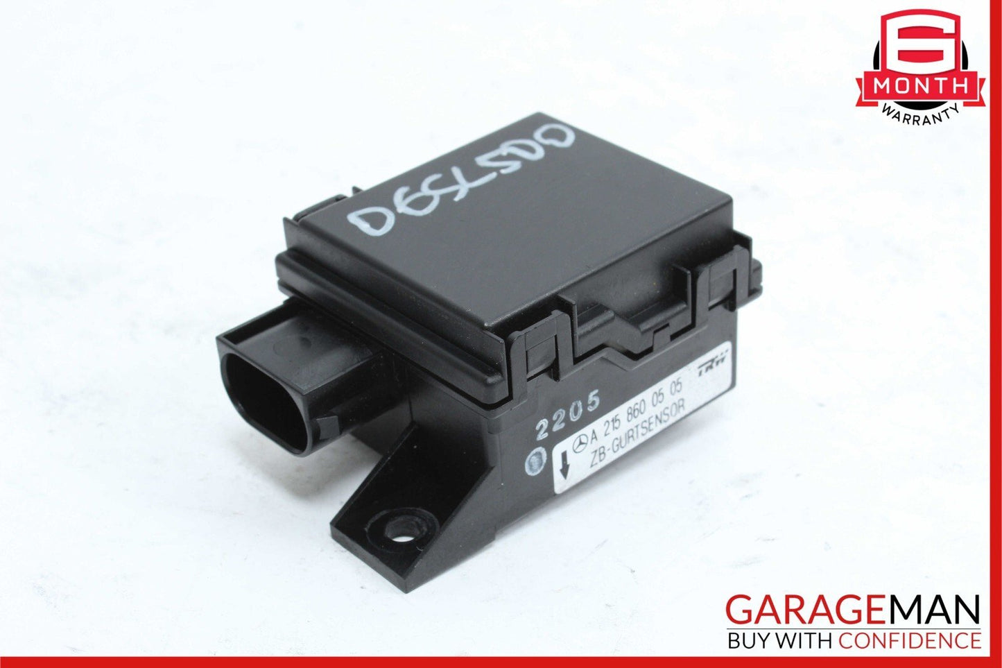00-13 Mercedes W215 CL55 AMG SL500 Seat Belt Seatbelt Tension Sensor