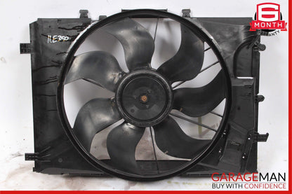 08-18 Mercedes E350 C300 E250 Engine Radiator Cooling Fan Motor Shroud Assembly