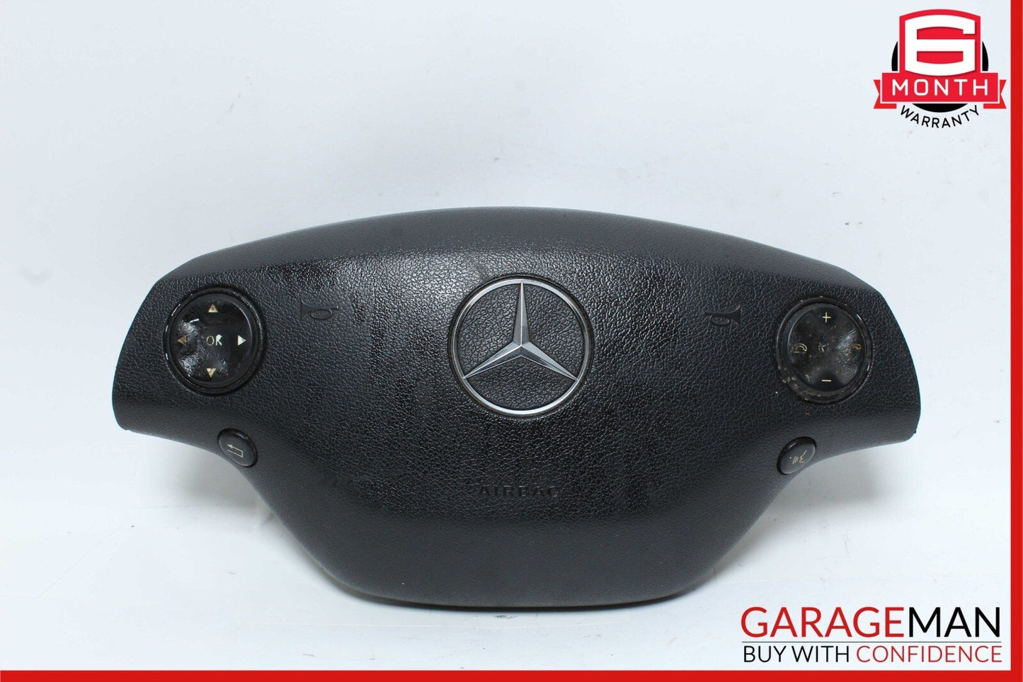 07-10 Mercedes W221 S550 S500 S450 CL550 Steering Wheel Airbag Air Bag Black