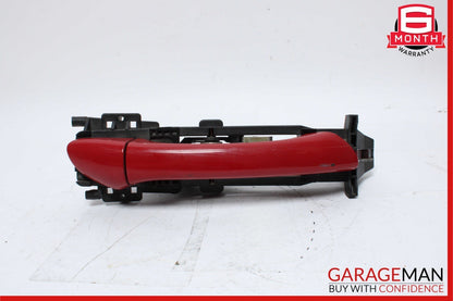 05-11 Mercedes R171 SLK350 Front Right Side Exterior Door Handle Fire Opal Red