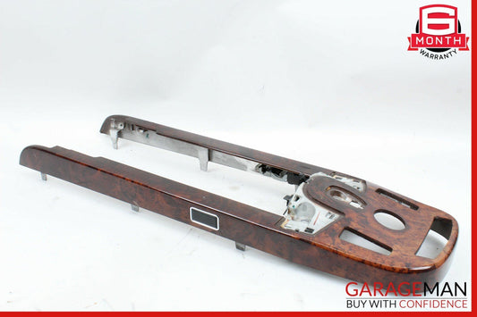 07-09 Mercedes W221 S550 Center Console Arm Rest Armrest Trim Panel Cover Wood