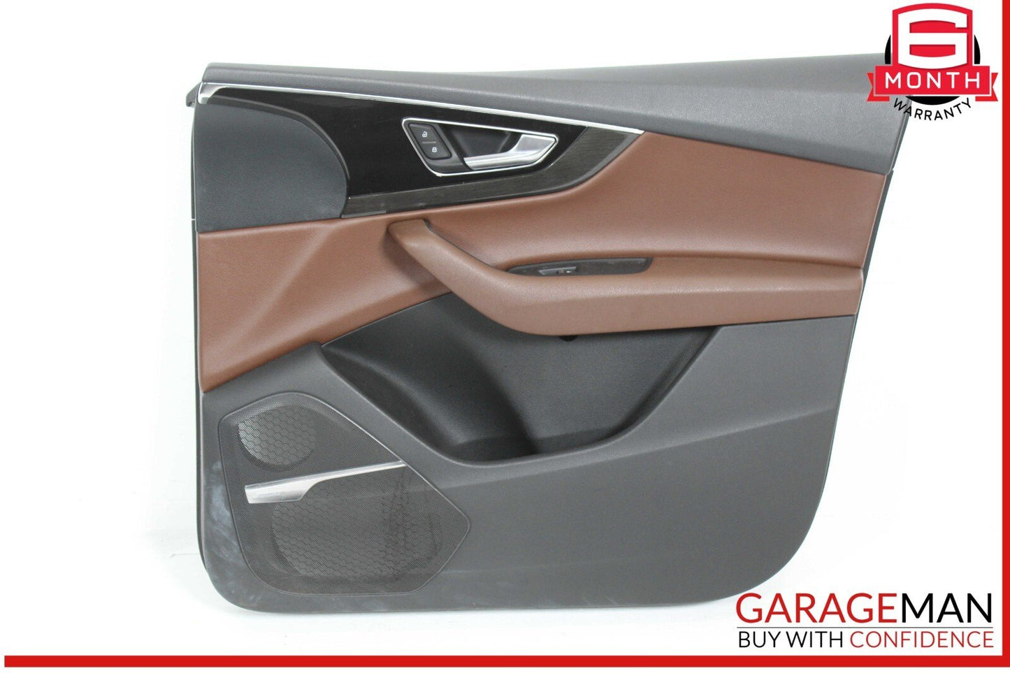 17-19 Audi Q7 Front Right Passenger Side Interior Door Panel Trim OEM