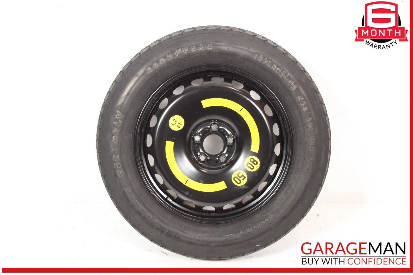 07-20 Mercedes X164 GL450 ML550 Emergency Spare Tire Wheel Donut Rim 19" 19 OEM