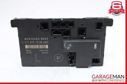 03-09 Mercedes W211 E350 E63 AMG Front Left Driver Side Door Control Module Unit