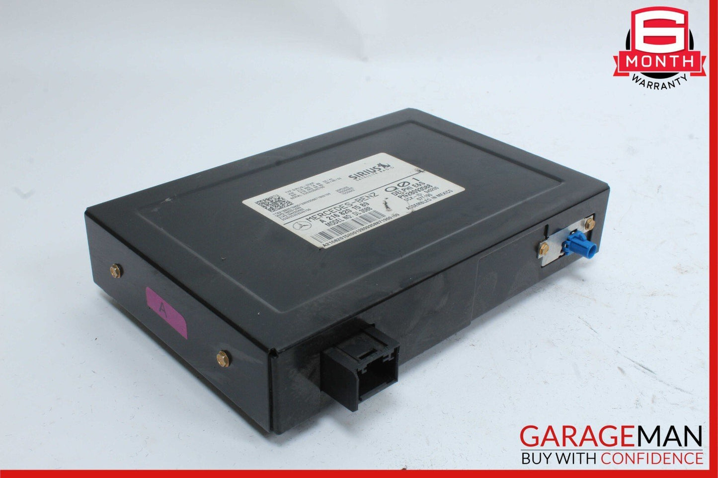 07-14 Mercedes W221 S550 C300 CL550 Sirius Satellite Radio Module Receiver OEM
